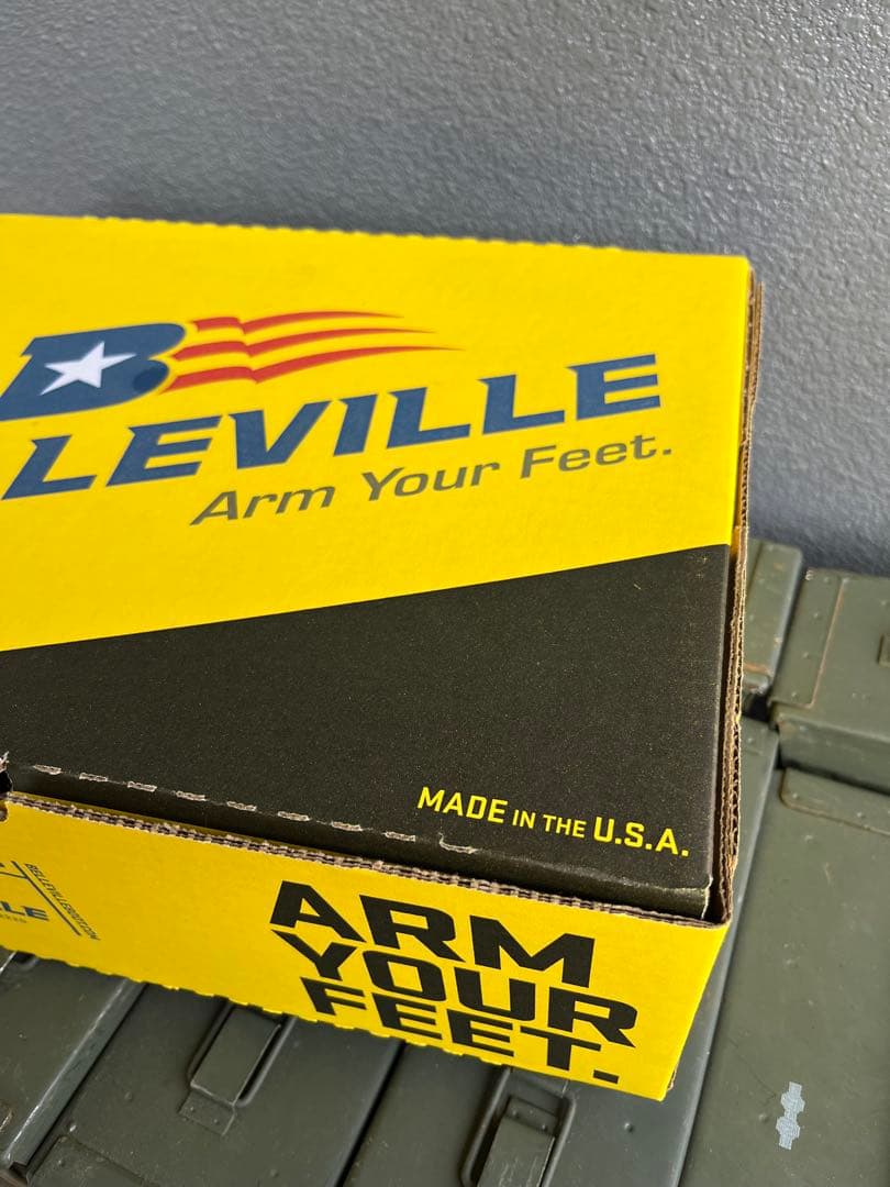 米軍放出新品Belleville コンバットブーツ7.5RF 実物