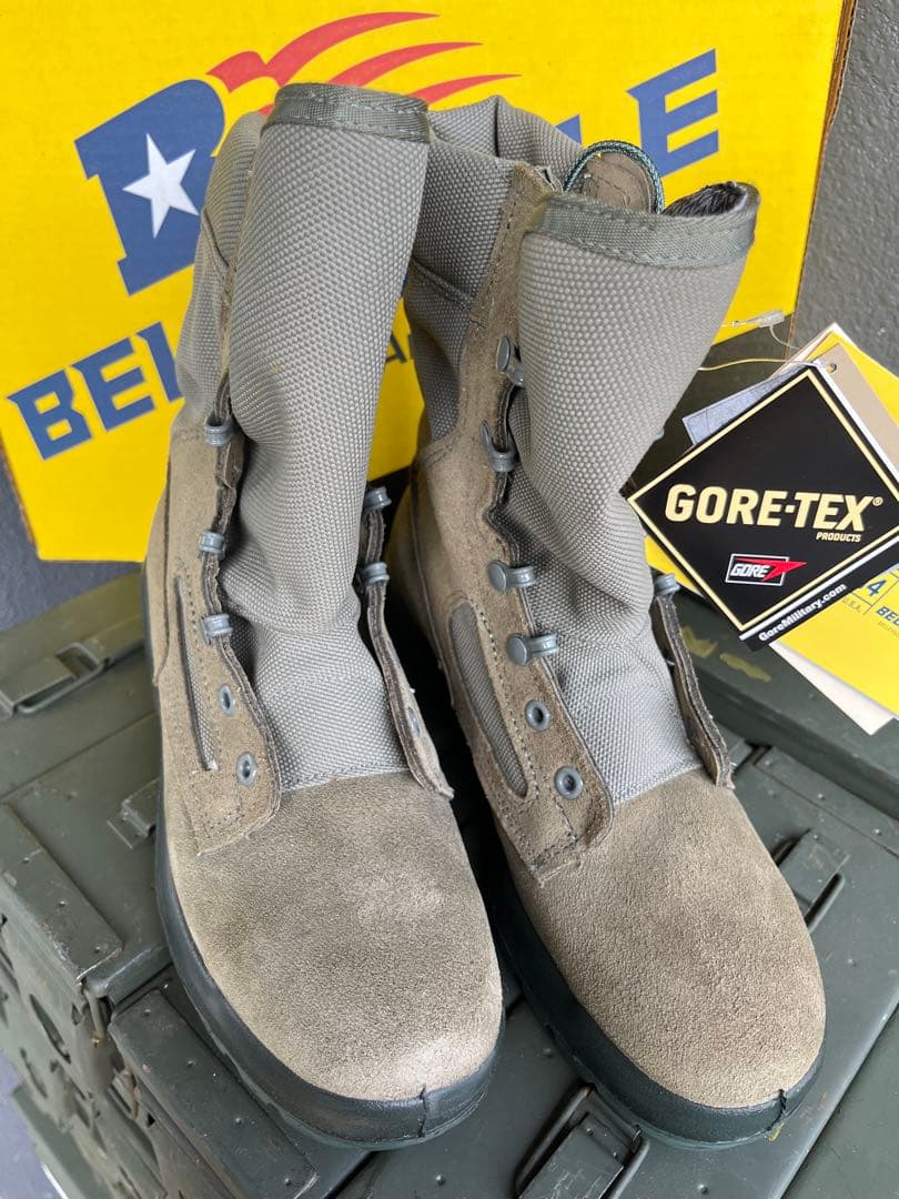 米軍放出新品Belleville コンバットブーツ7.5RF 実物