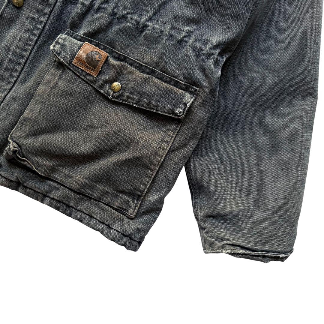 カーハートUSA製 ビンテージ ダックチョアコート ワークジャケット デトロイト