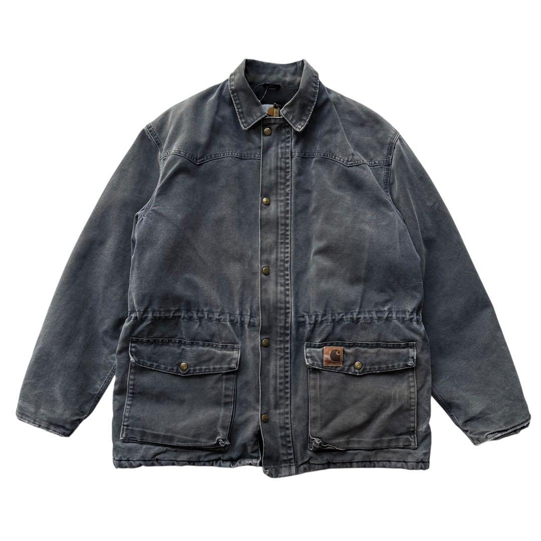 カーハートUSA製 ビンテージ ダックチョアコート ワークジャケット デトロイト