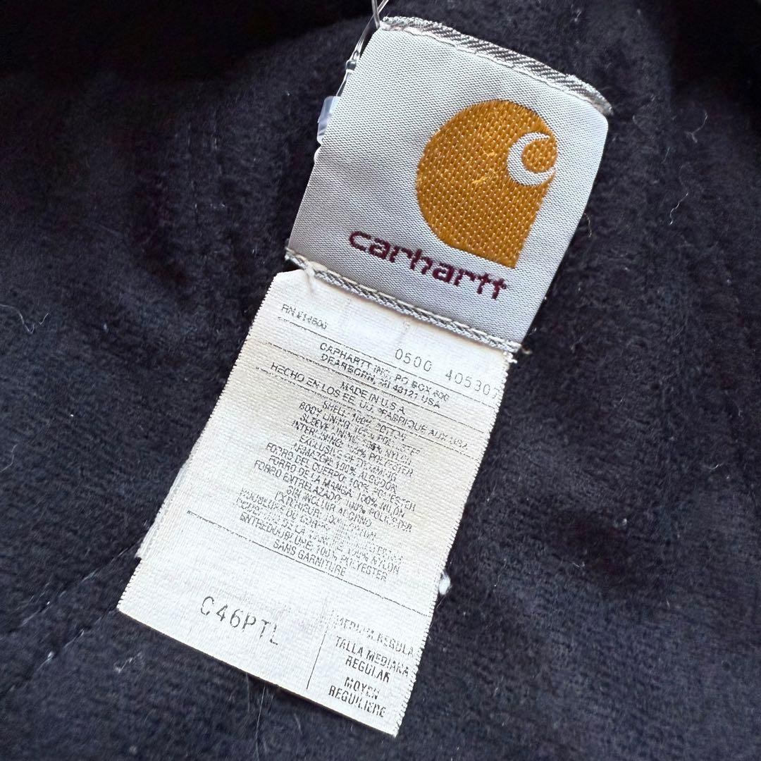カーハートUSA製 ビンテージ ダックチョアコート ワークジャケット デトロイト