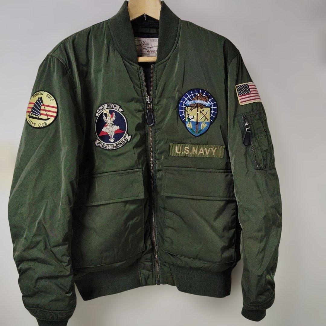 AVIREX　アヴィレックス　MA-1　フライトジャケット