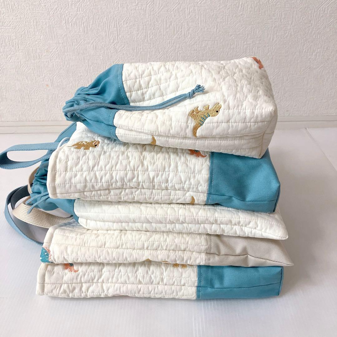 レッスンバッグ ✖️2 上履き入れ　体操服袋　コップ袋