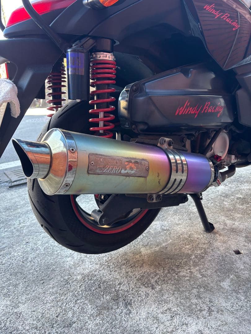 とっくん　モリワキ　ＺＥＲＯ　３Ｓ　マフラー　ＭＦ10フォルツァ