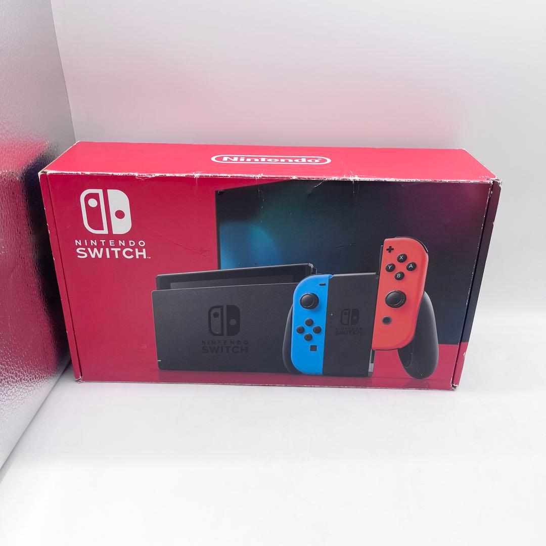 【箱付き・液晶美品】Nintendo Switch 本体 新型拡張バッテリー