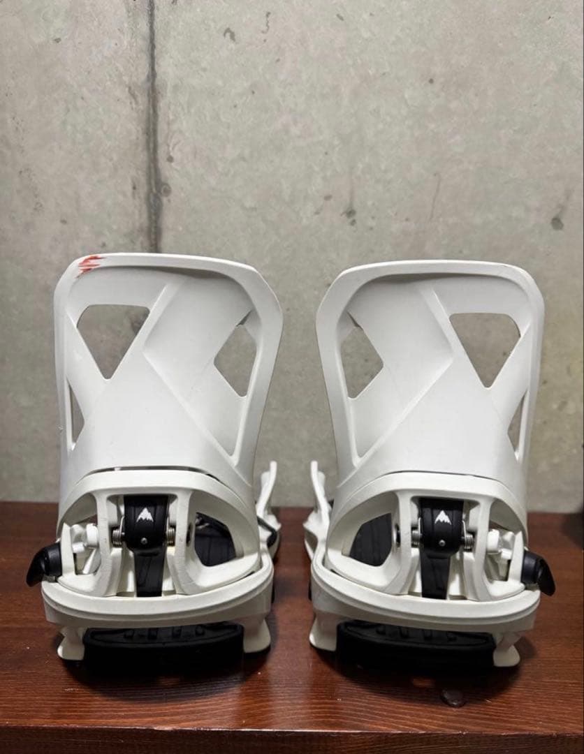 Burton Step On ビンディング ホワイト 21-22 Mサ