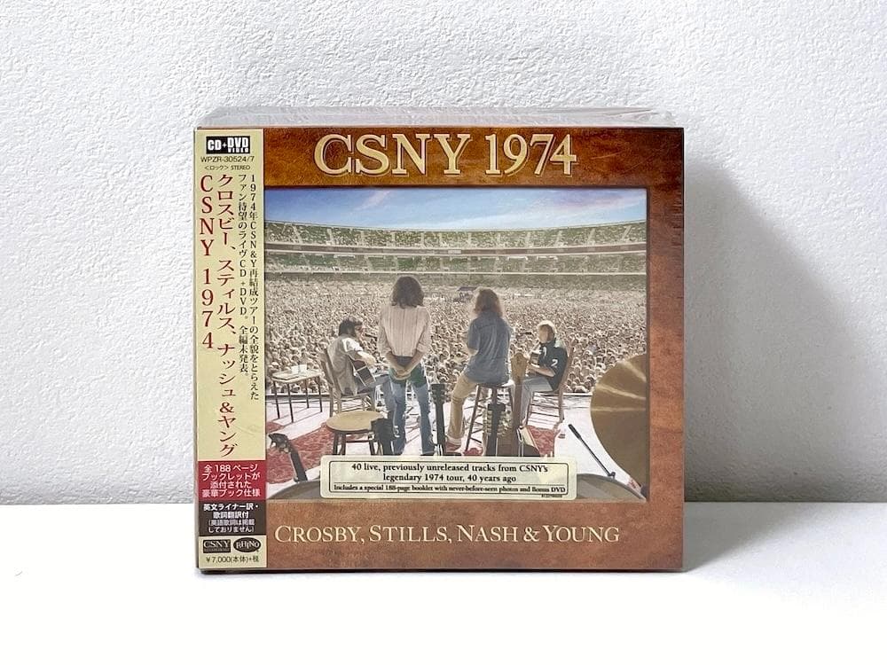 新品未開封 廃盤 クロスビー、スティルス、ナッシュ＆ヤング CSNY 1974