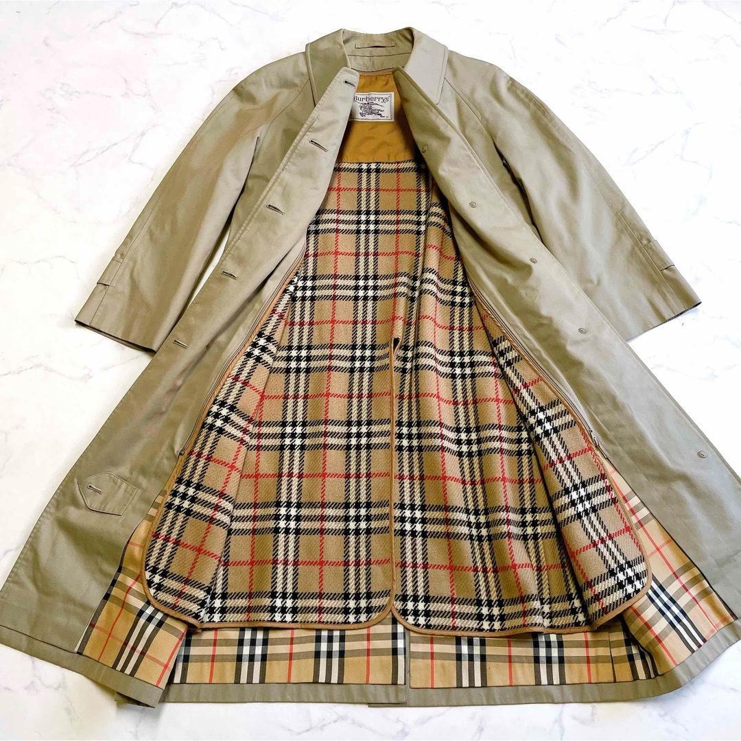 美品 バーバリーズ ウールライナー付 トレンチコート 7AR M位