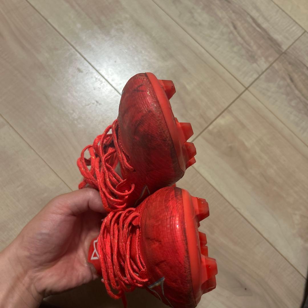 Mizuno アルファジャパン スパイクシューズ レッド　26,5