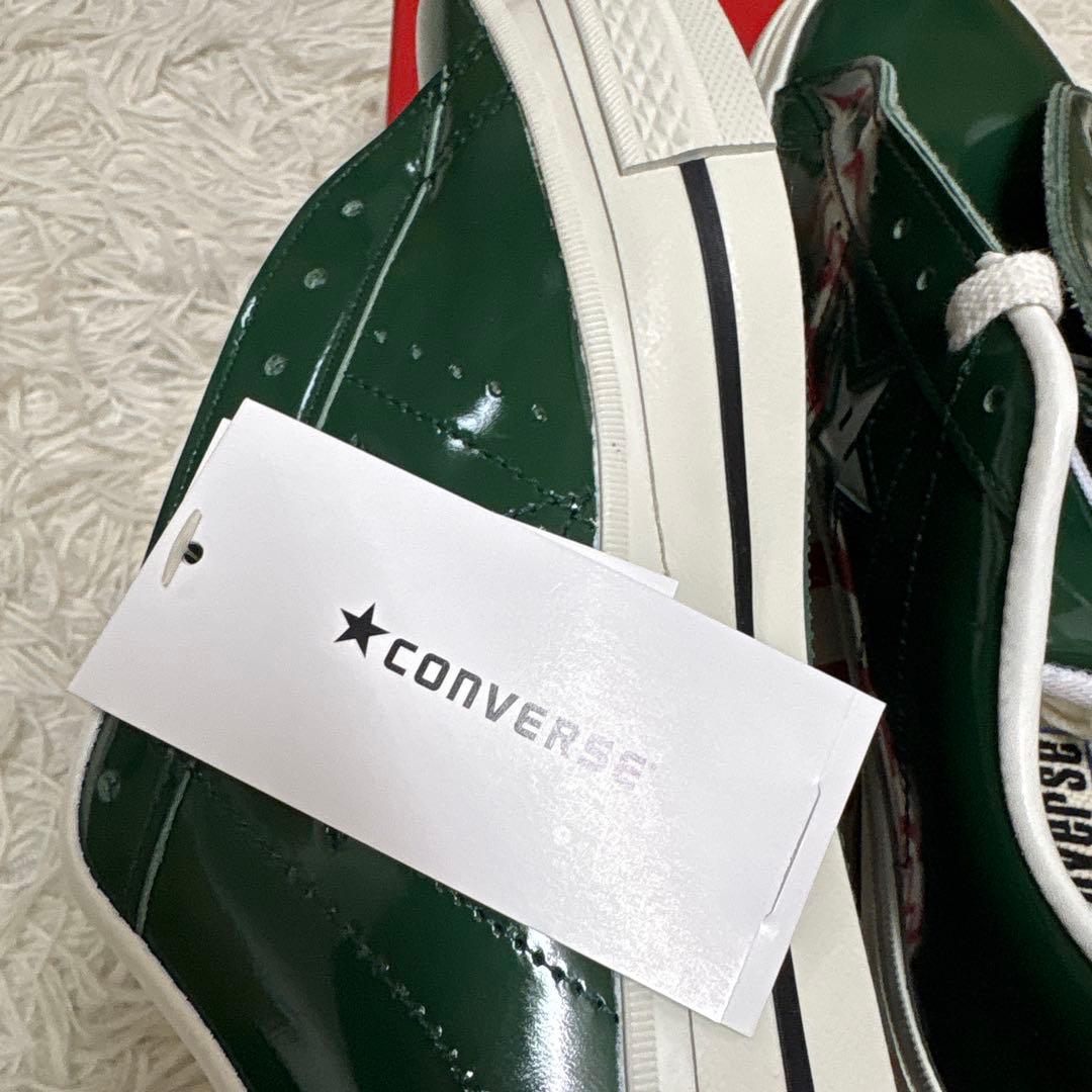 【送料込】コンバース　ワンスター　レザー　クッパモデル　 US8 マリオコラボ