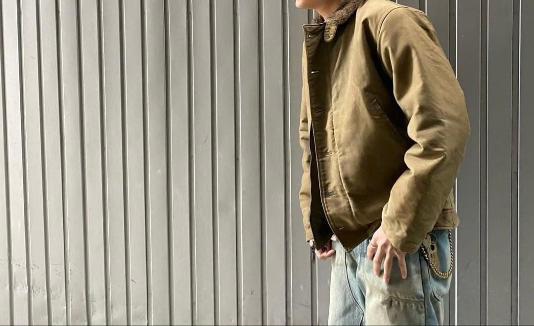 N-1 デッキジャケット　お値下げ可能！　実物　36