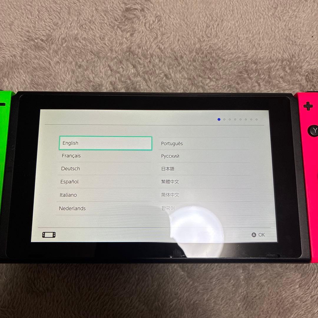 Nintendo switch本体ドック付き