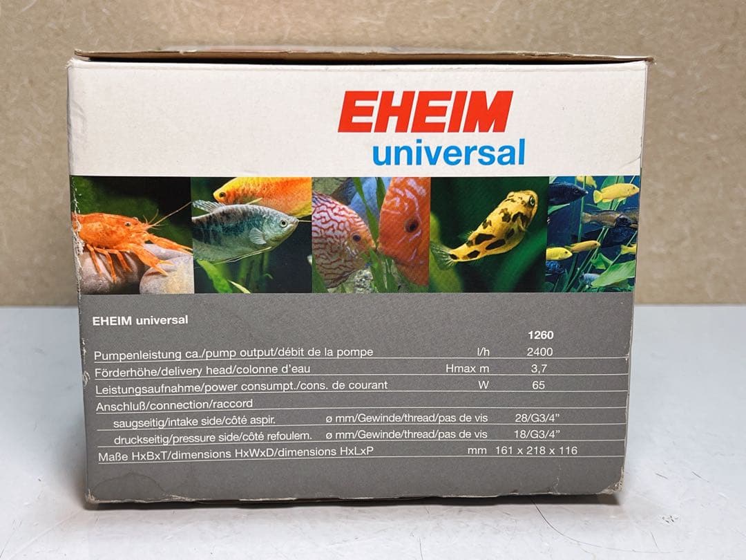 EHEIM universal 2400 ポンプ 1260 50Hz