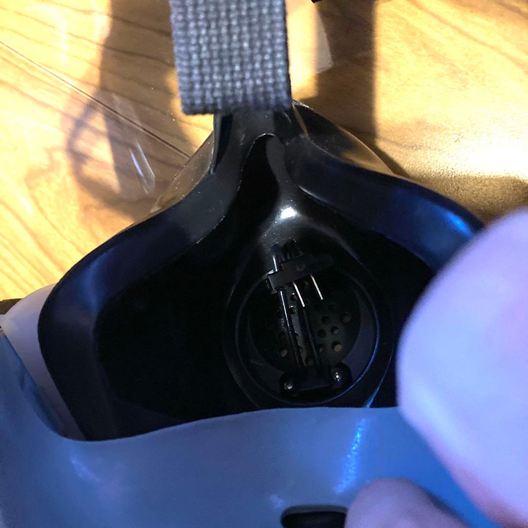 米軍放出品 実物 MCU-2A/P ガスマスク スモークシールド付き