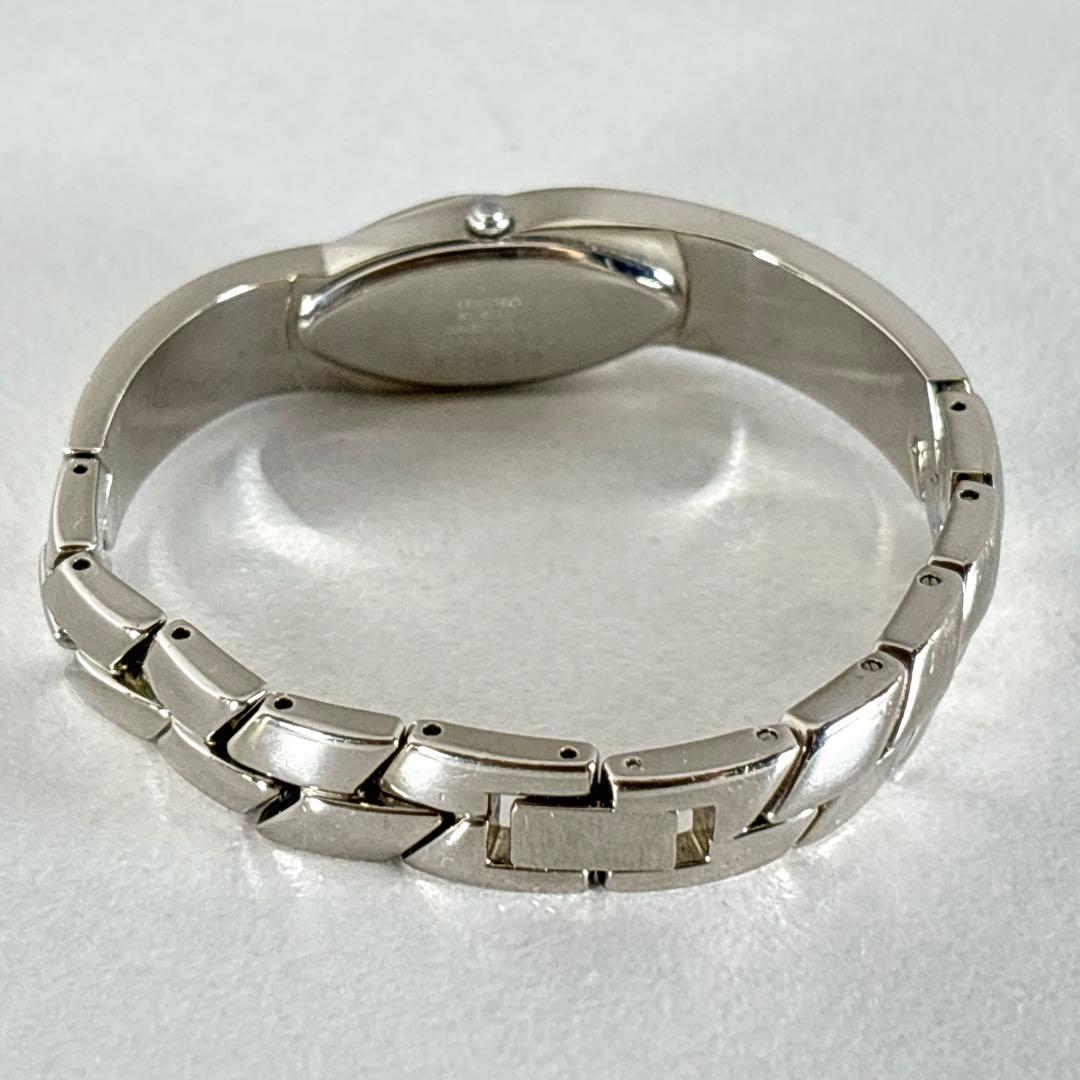 【新品電池 稼働】SEIKO ブレスウォッチ パープル レディース 腕時計.