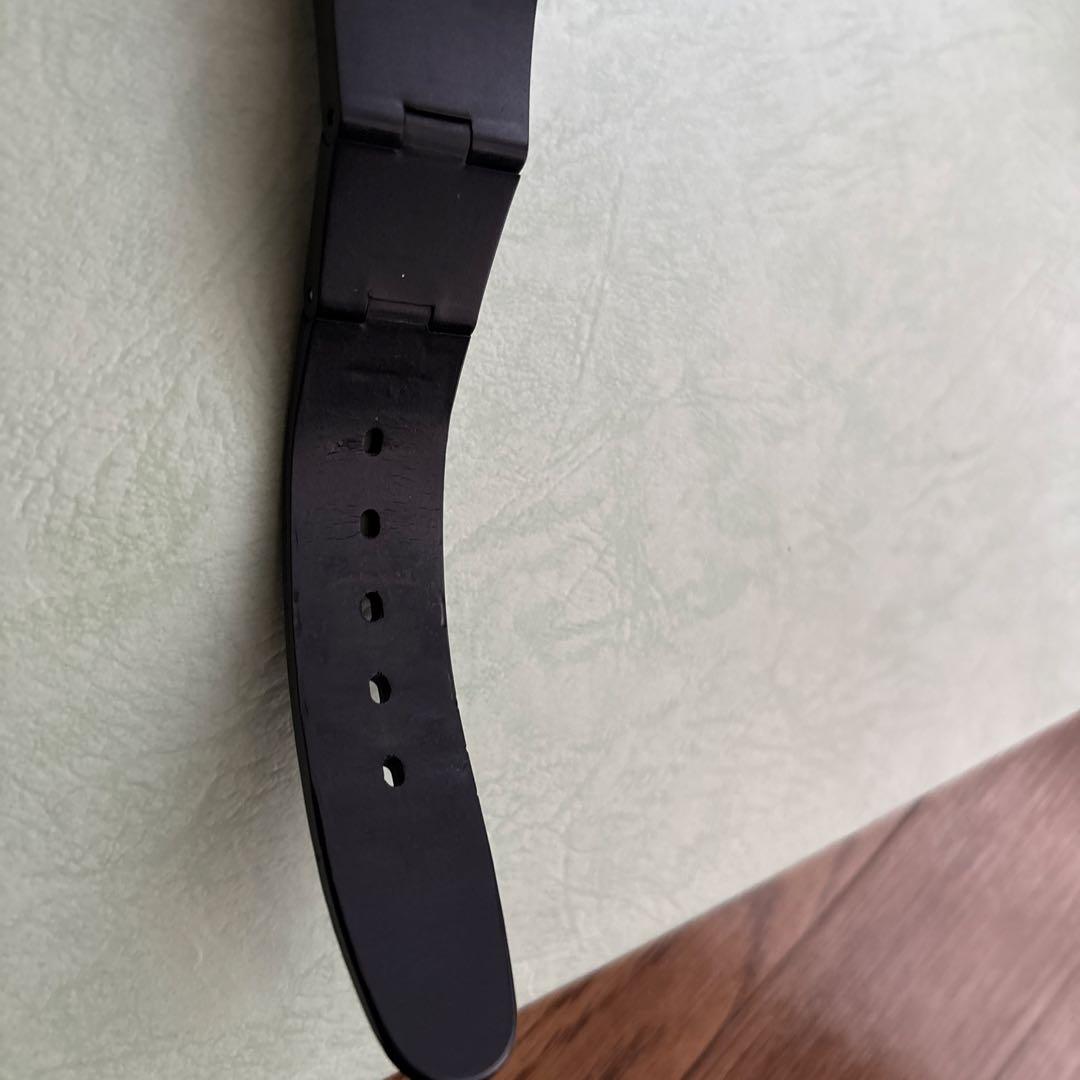 BVLGARI ディアゴノ自動巻き ブラックラバーベルト 時計