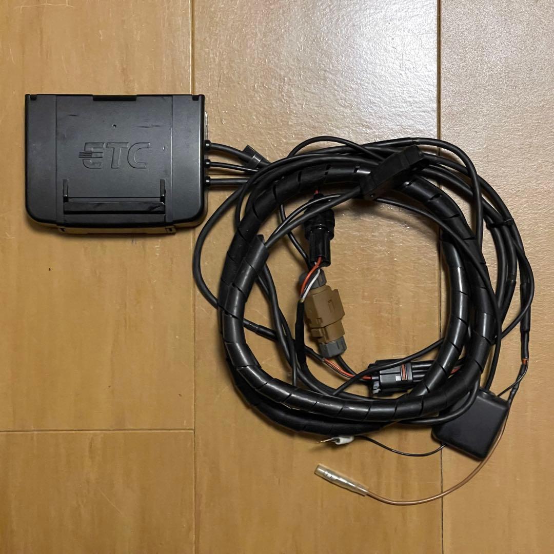 ETC車載器 ハーネス・YAMAHA製ケース付き JRM-11 バイク用