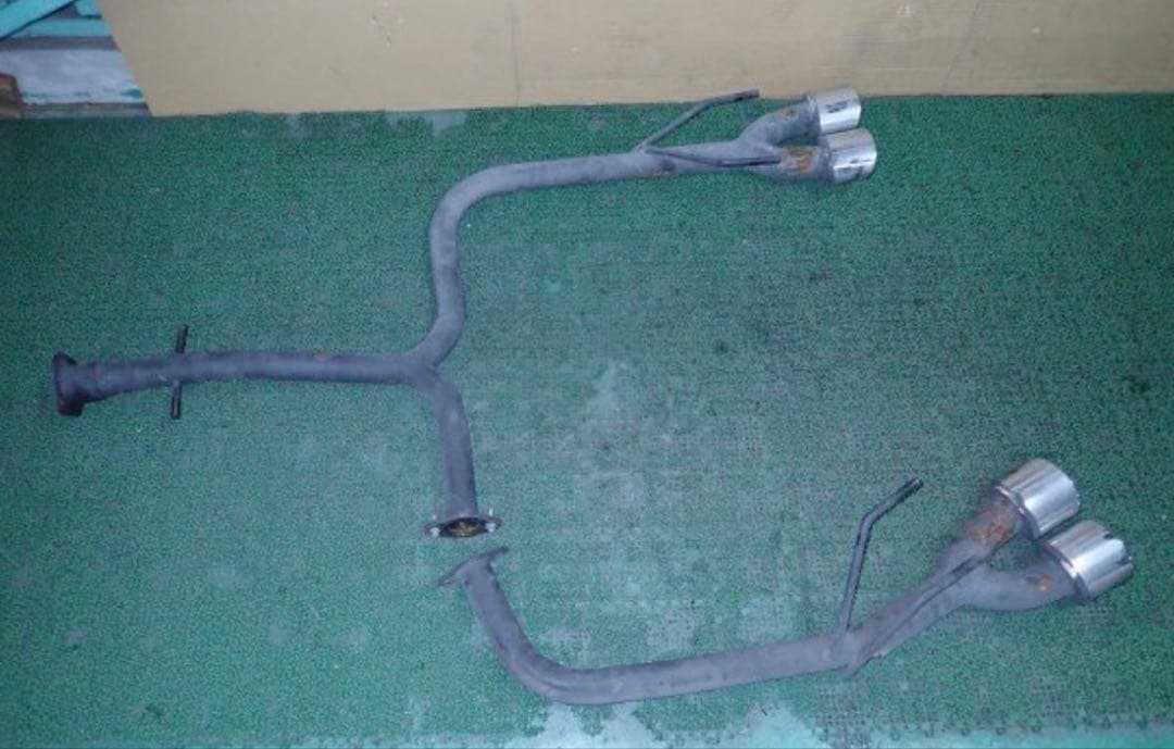 210クラウン ハイブリッド リアストレートマフラー