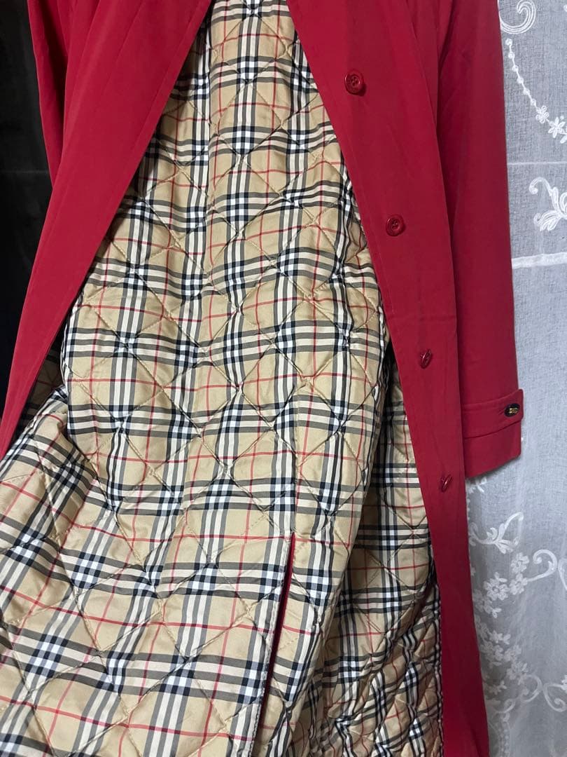 シナモンスパイス 　　バーバリー　キルティングライナー付き　コート