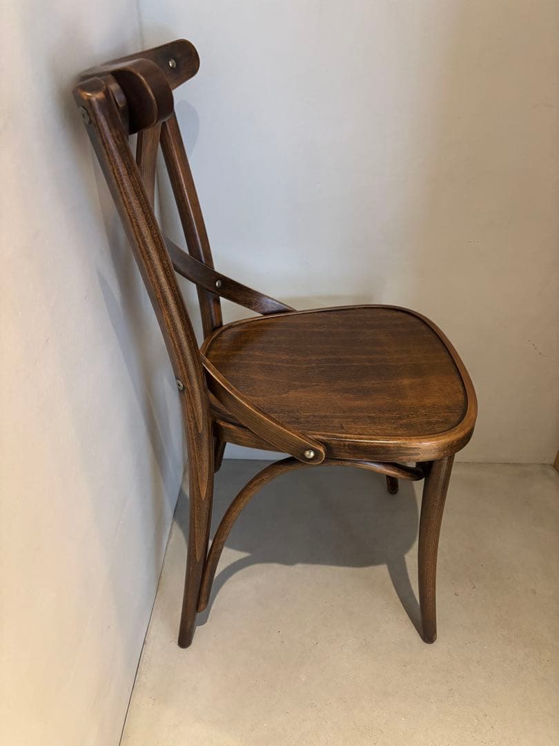 TON 木製 クロスバック ダイニングチェア　トーネット 曲げ木