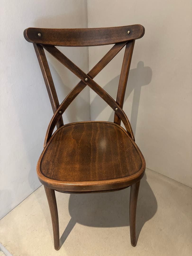 TON 木製 クロスバック ダイニングチェア　トーネット 曲げ木
