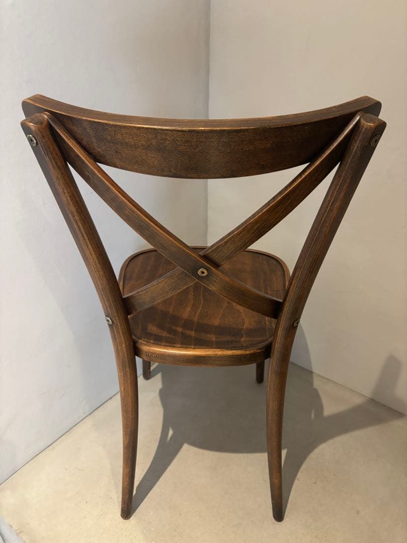 TON 木製 クロスバック ダイニングチェア　トーネット 曲げ木