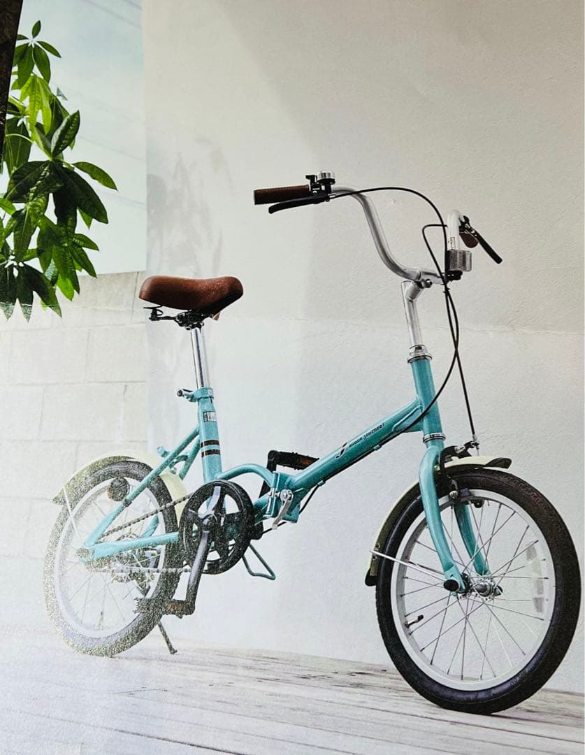 送料込16型折りたたみ自転車