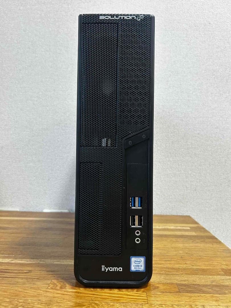 大幅値下　デスクトップPC i3-8100 メモリ８BG iiyama 動作確認