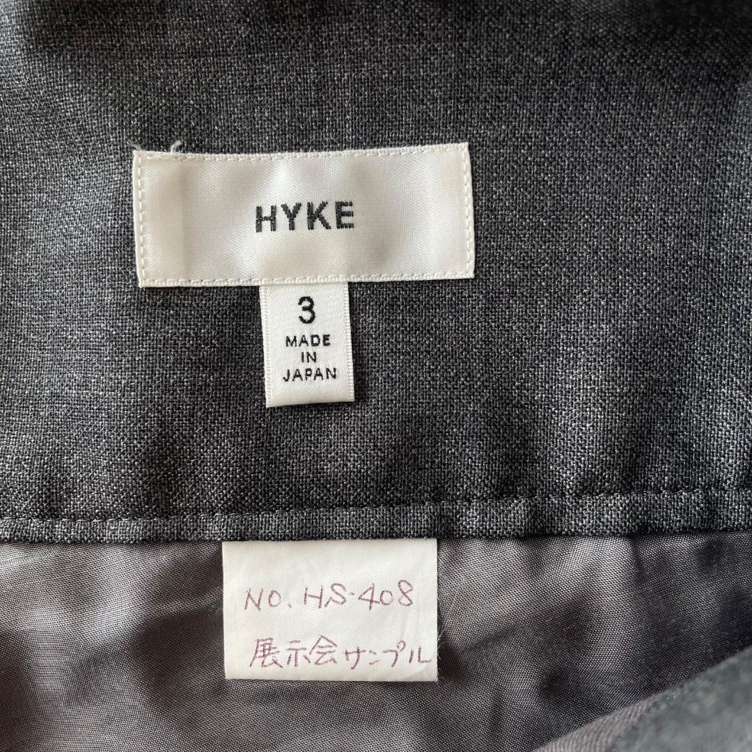 HYKE　ハイク　マリンワイドパンツ　希少サンプル品　３サイズ　美品