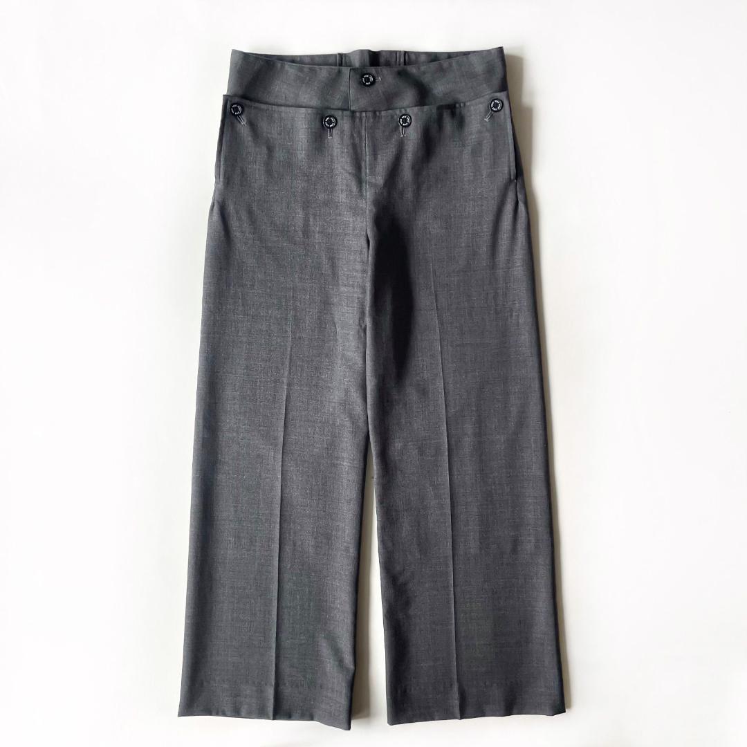 HYKE　ハイク　マリンワイドパンツ　希少サンプル品　３サイズ　美品