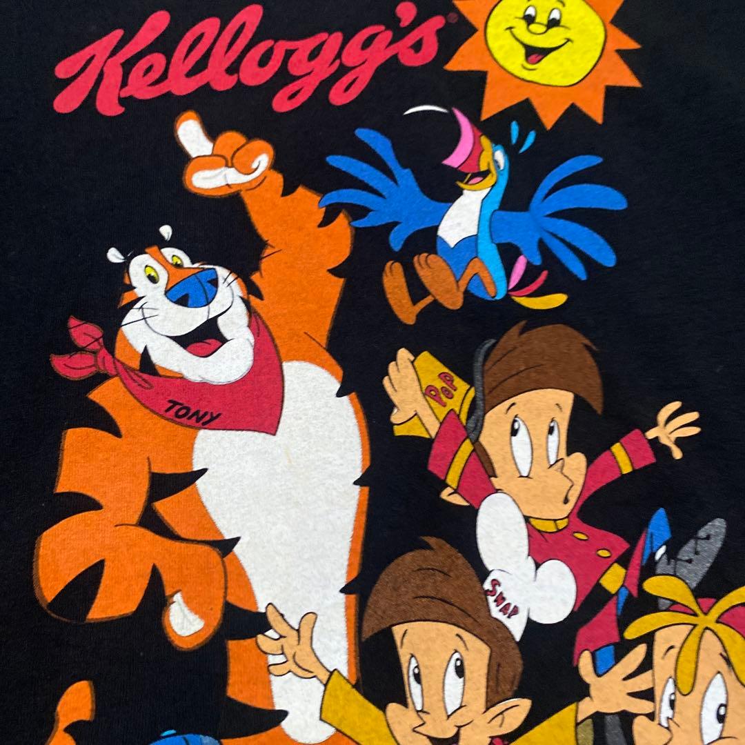 kellogg全員集合グラフィックTシャツシリアルキャラクターデザイン