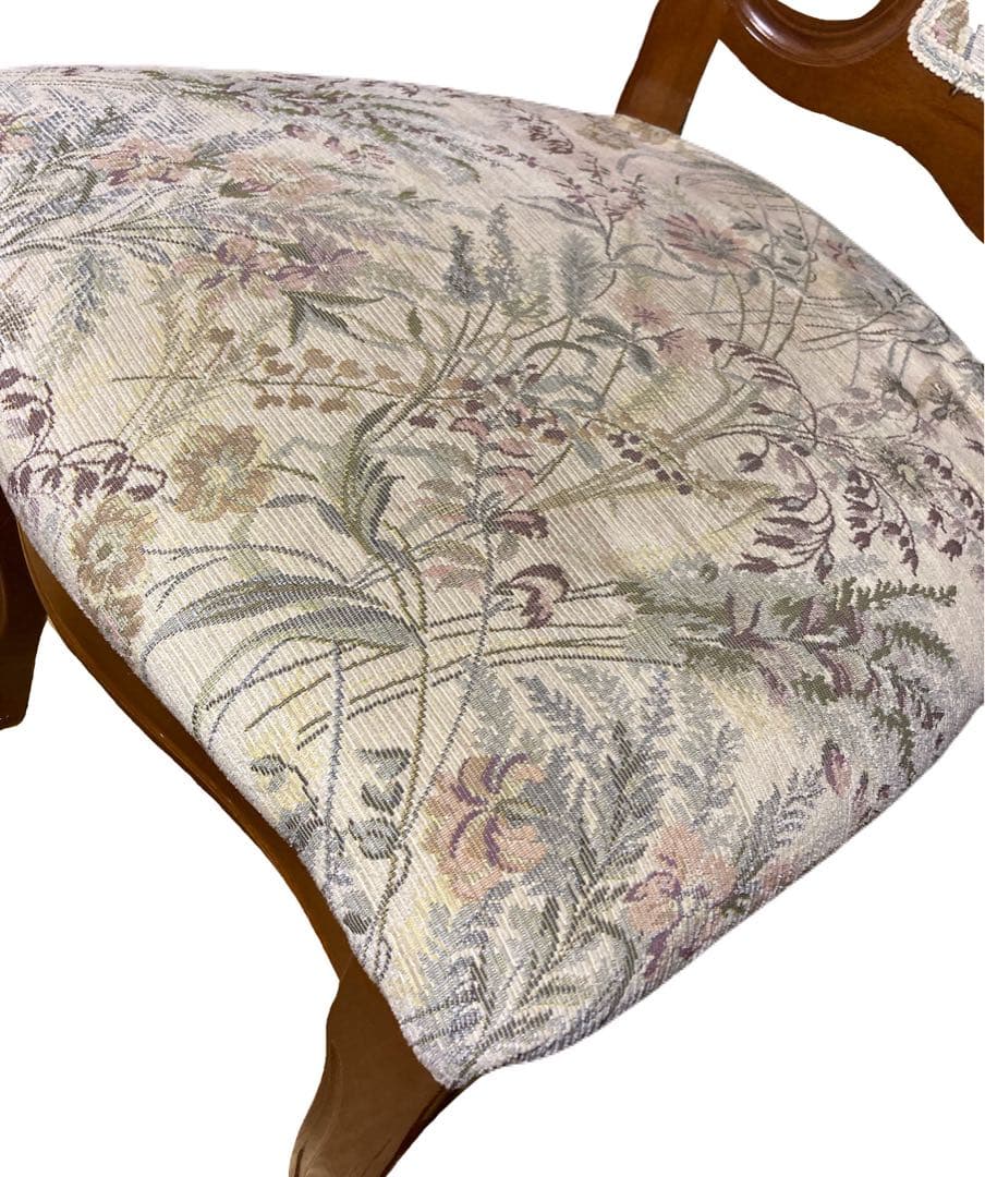 イタリア製 ダイニングチェア 猫脚①