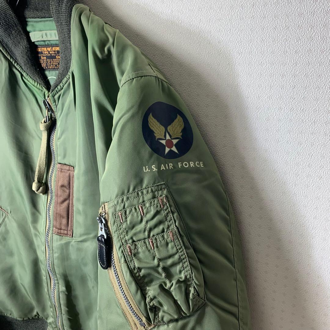 バズリクソンズ MA-1 ライオンユニフォーム フライトジャケット 東洋 肉厚