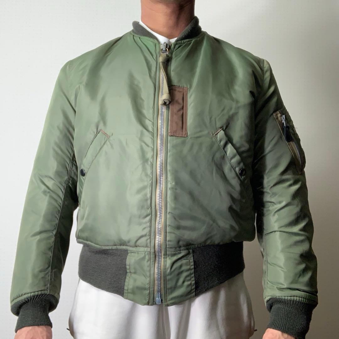 バズリクソンズ MA-1 ライオンユニフォーム フライトジャケット 東洋 肉厚