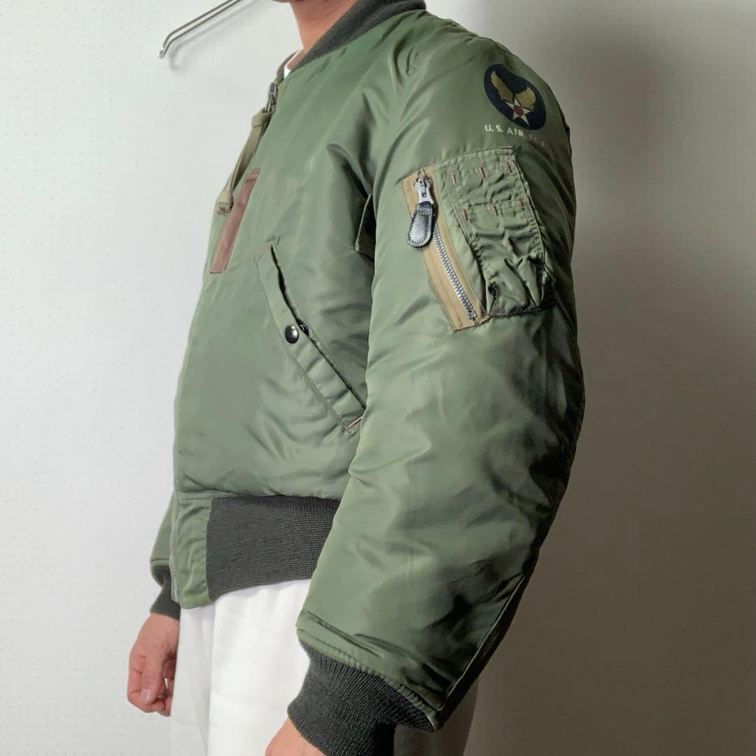バズリクソンズ MA-1 ライオンユニフォーム フライトジャケット 東洋 肉厚