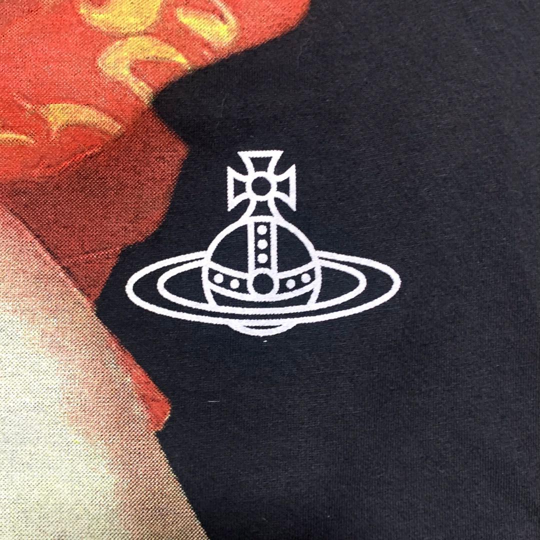 タ*イ様 Vivienne Westwood 追悼Tシャツ 着丈75 両面プリン