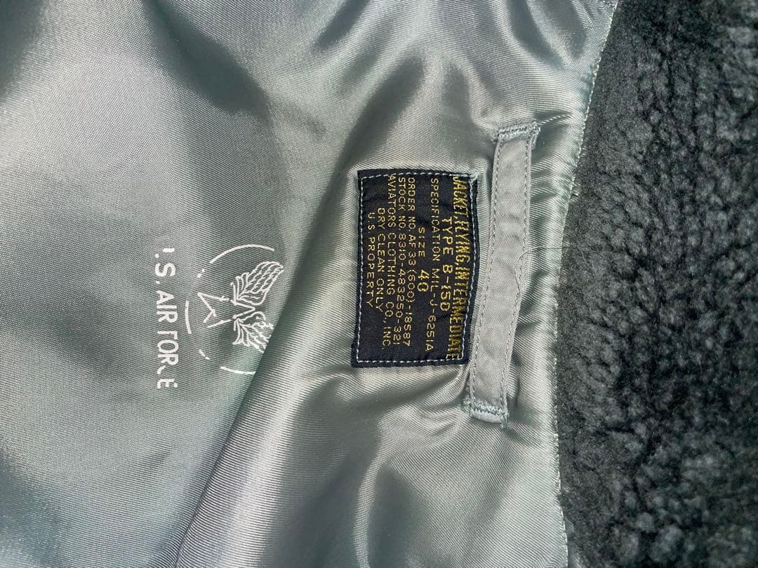 B-15D U.S.AIR FORCE サイズ40