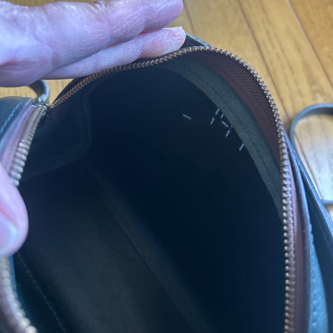 LONA ハーフムーンショルダー　ブリティッシュグリーン　デシ入り