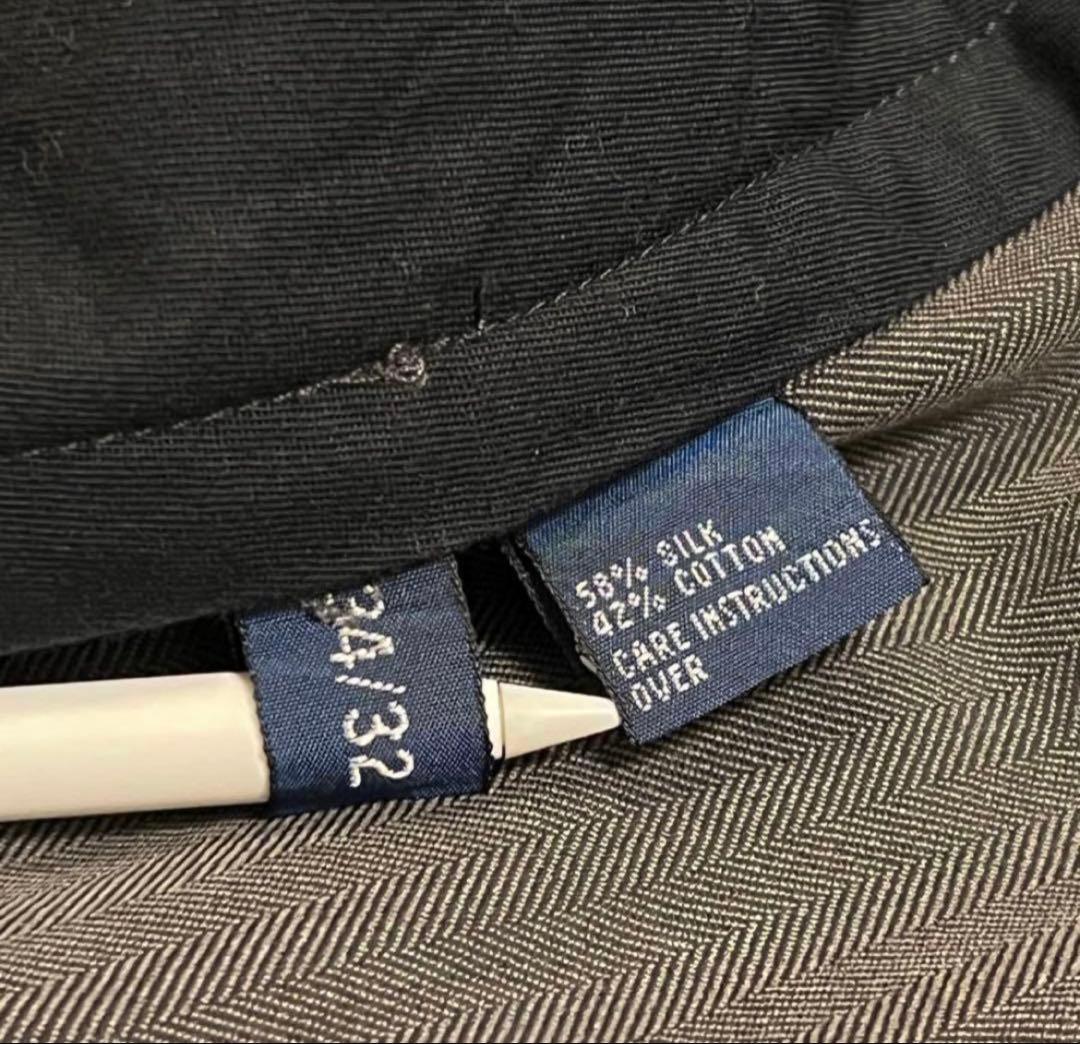 パンツ Ralph Lauren 90s silk cotton slacks W34