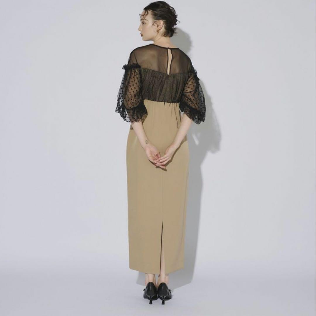 フロッキー・ドット・ワンピース【結婚式・二次会】