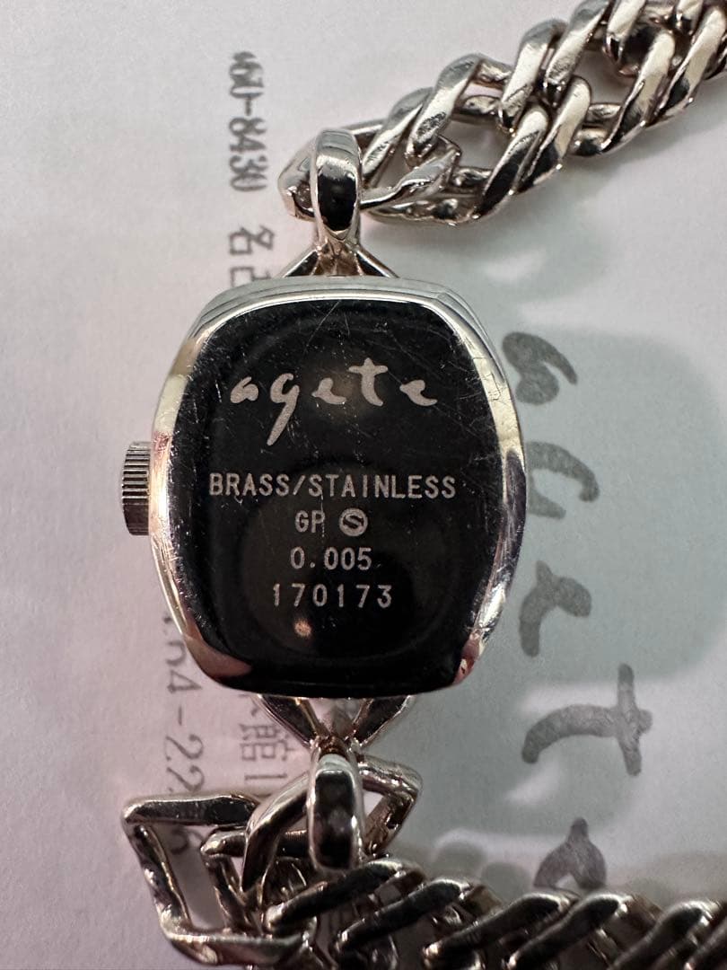 agete 腕時計 アクセサリー
