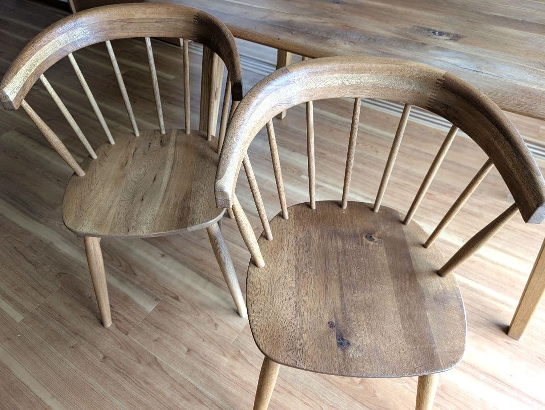 【美品】CRASH GATE マルケッシュ ダイニングチェア ナチュラル①