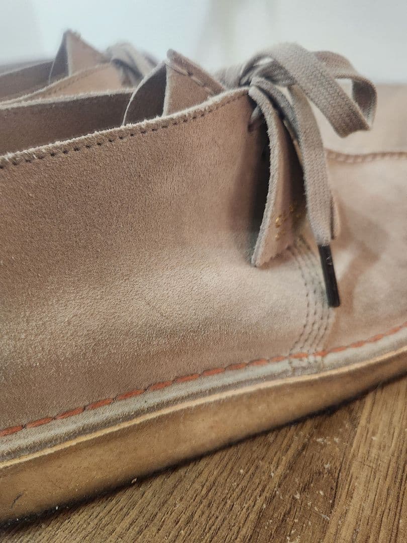 CLARKS ORIGINALS ベージュ デザートトレック ブーツ