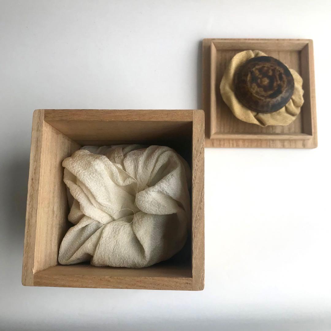 李朝　民芸　飴釉　酒器　水柱　小壺