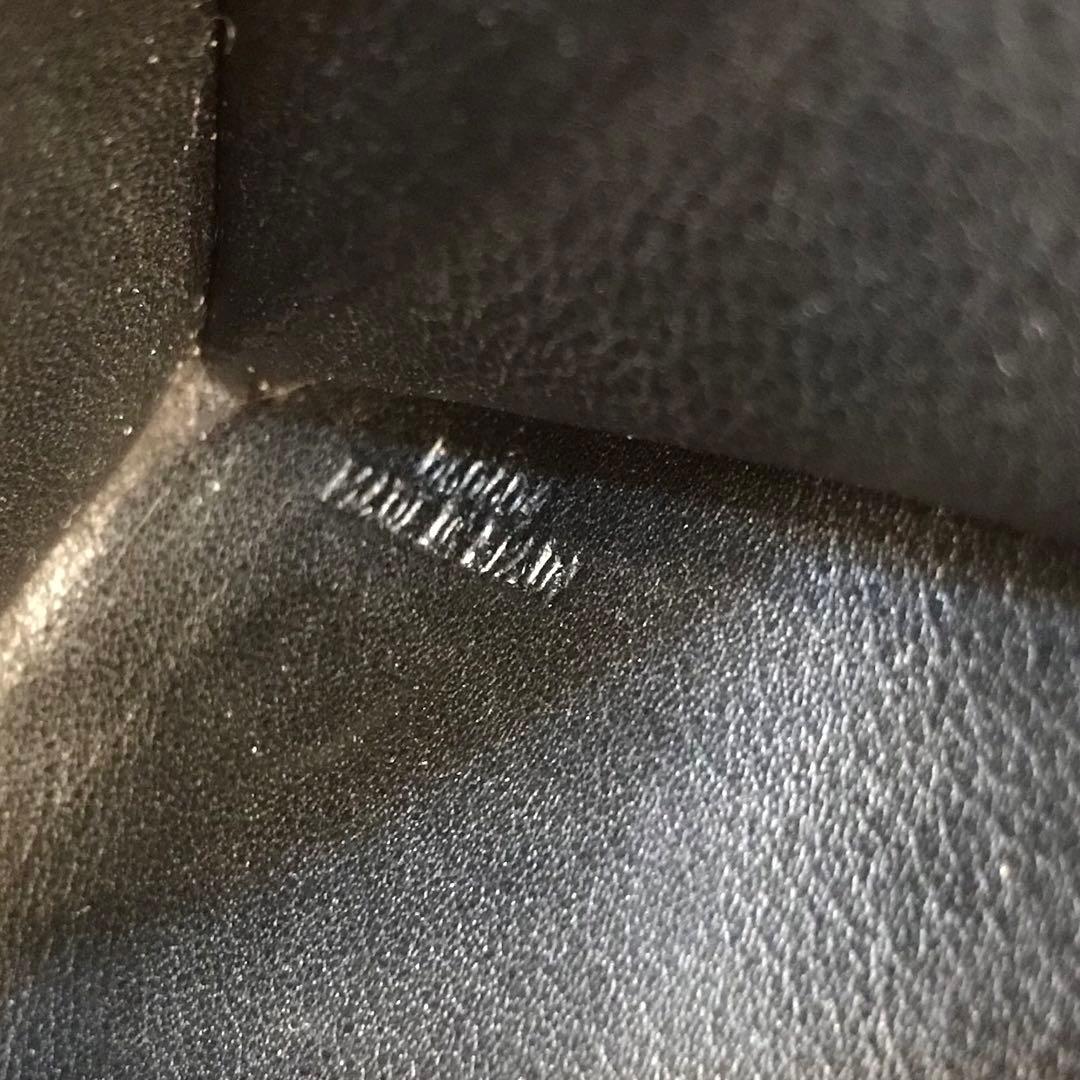 美品 LOEWE ロエベ 二つ折り長財布 ブラック レザー