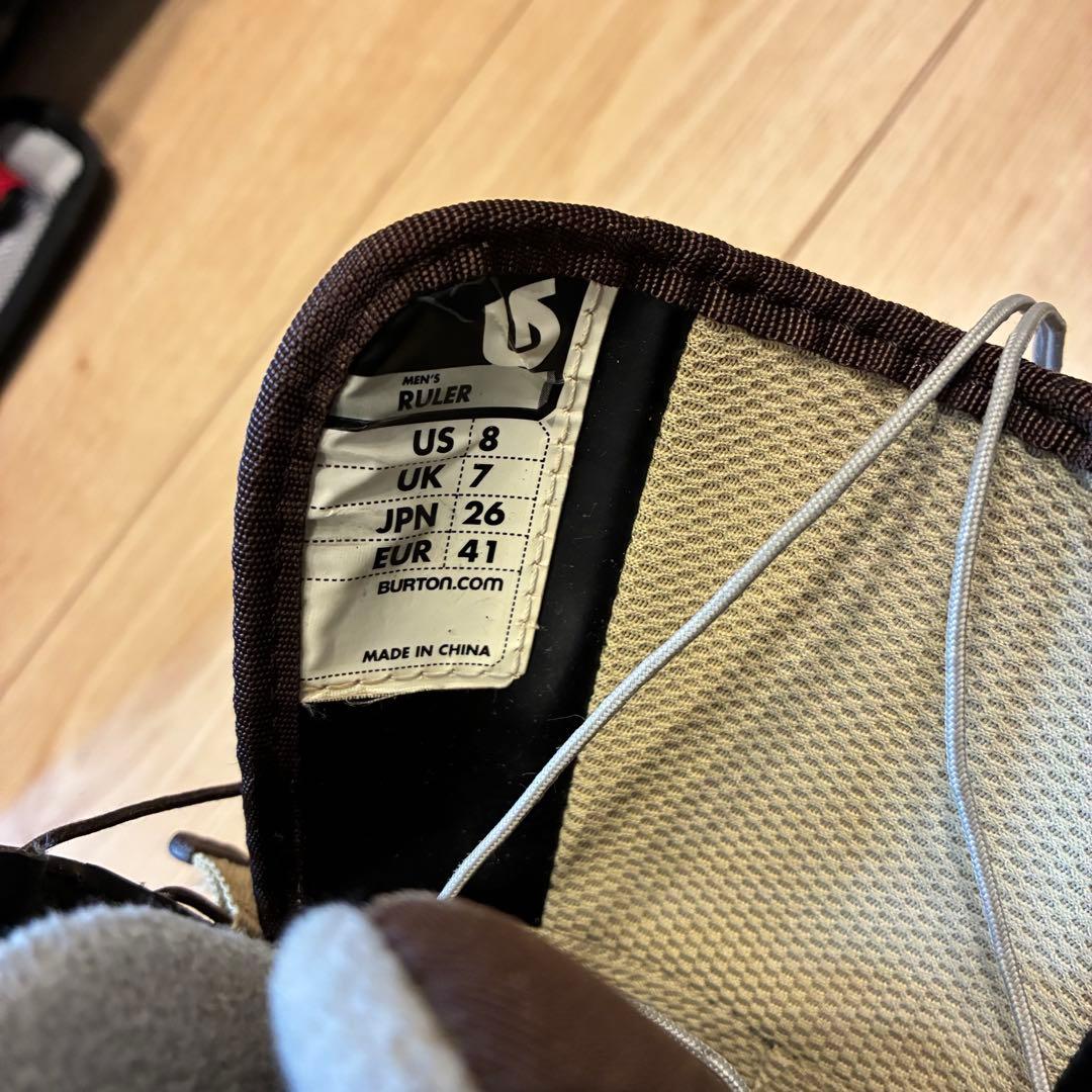 BURTON Ruler(ルーラー)スノーボードブーツ 26cm