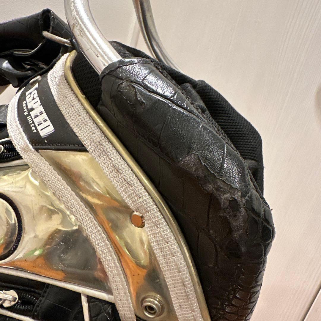 エリートグリップ　限定クロコキャディバック