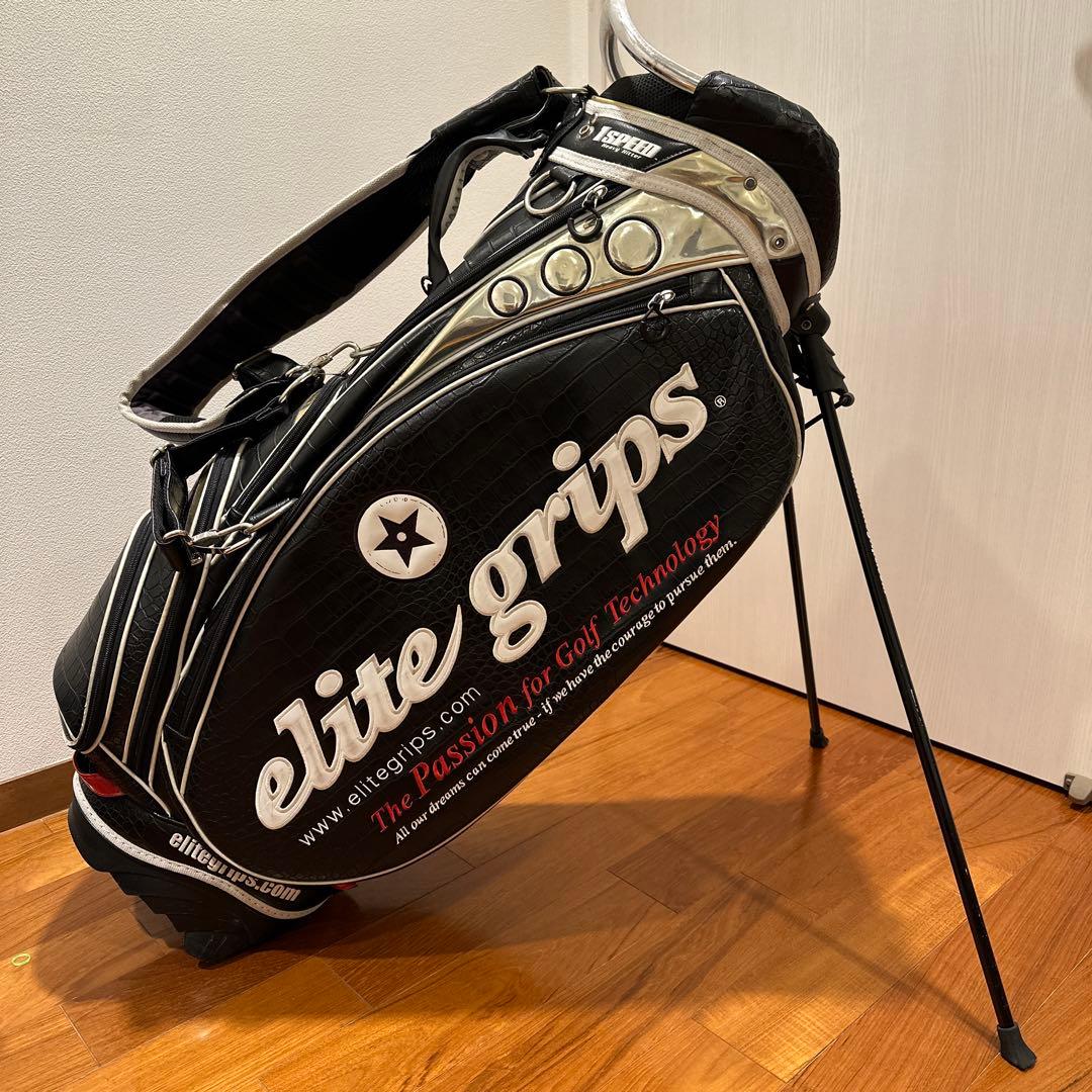 エリートグリップ　限定クロコキャディバック