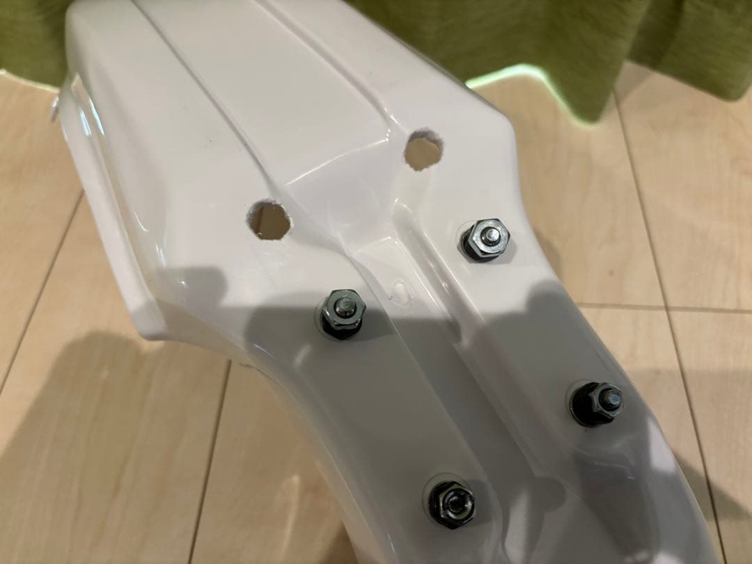 セロー250 ランツァ　流用 フロントフェンダー