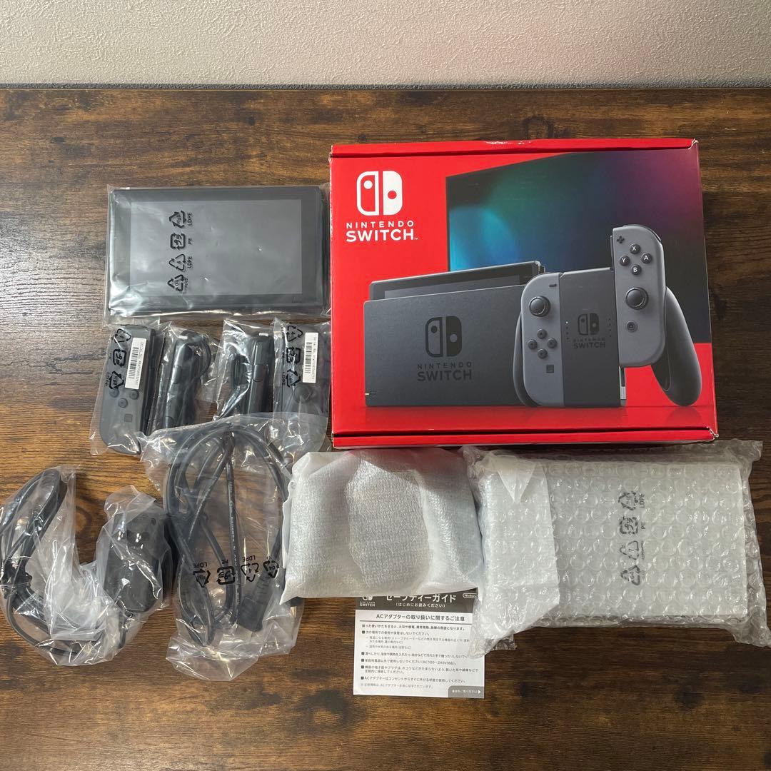 【Nintendo Switch】ニンテンドースイッチ 本体 グレー